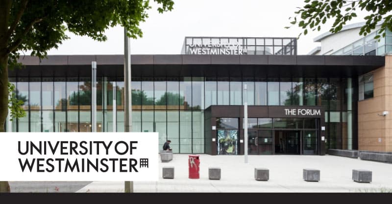 University of Westminster banner
