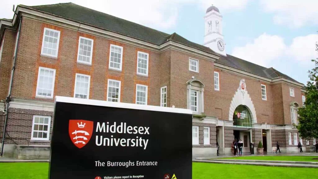 Middlesex University London banner