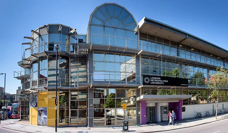 London Metropolitan University banner