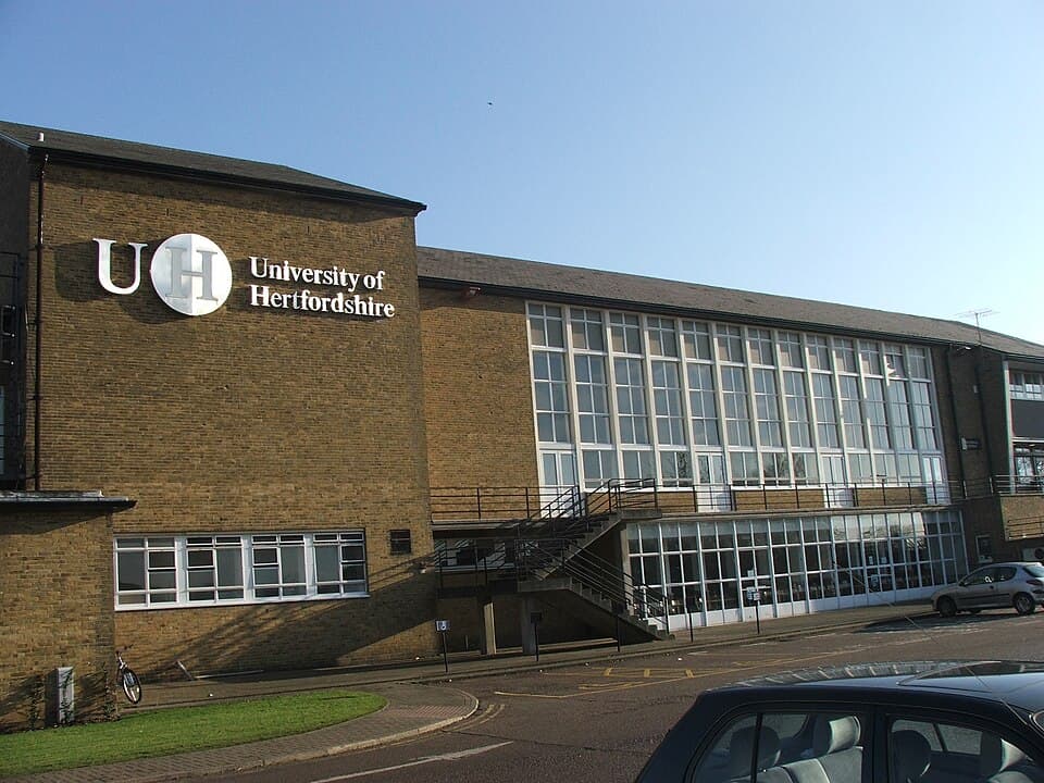 University of Hertfordshire banner